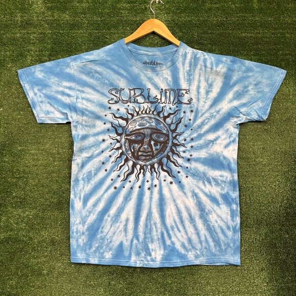 Sublime 40oz to Freedom Rock Band Tie Dye T-Shirt Size Large - Picture 1 of 4
